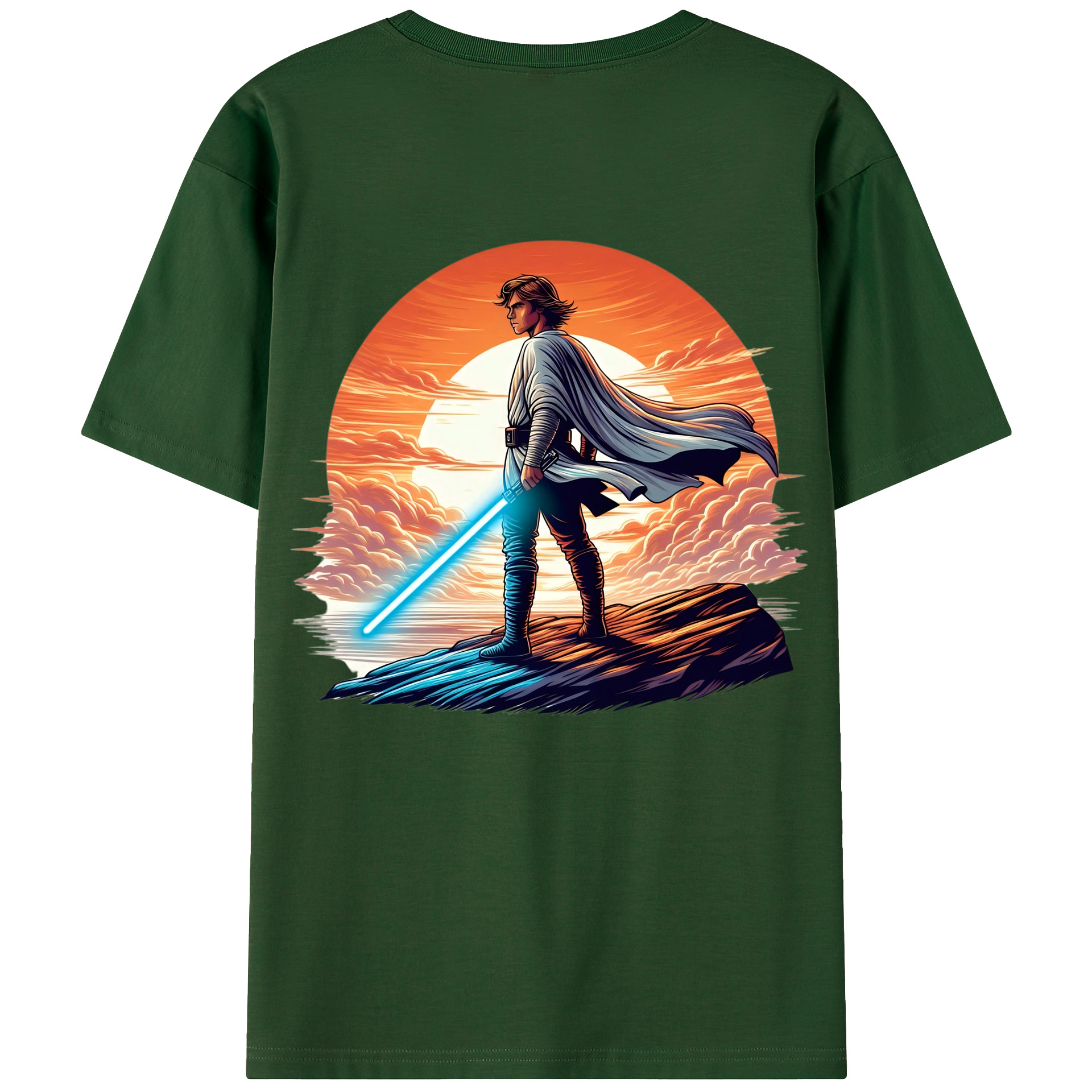（画像用） スター・ウォーズ Star Wars 綿100％半袖Tシャツ（背面プリント）